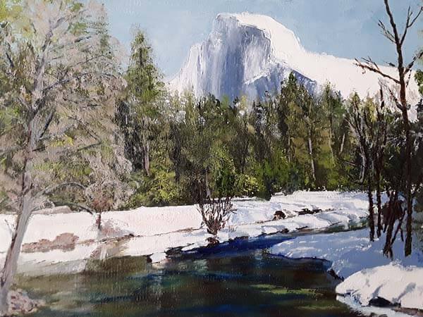 Yosemite in the Snow